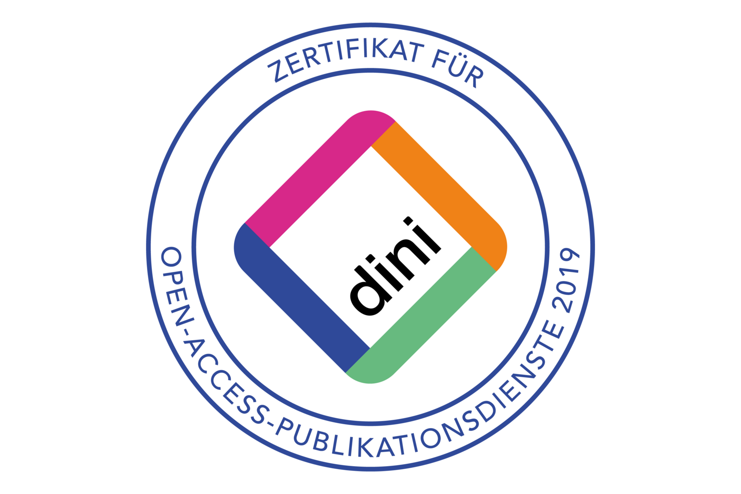 Abbildung Logo DINI-Zertifikat